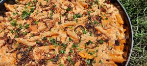 Mac & cheese at TERA in Moorea