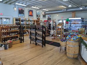 Store ambience at C Salt Gourmet Market in Cape Elizabeth
