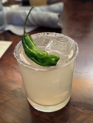 Jalapeño marg at The Roost in Longmont