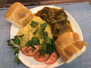 BIG PORTION :) at Kardamom in Vienna