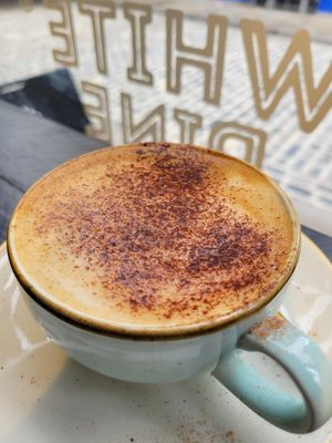 Cappuccino at White Pine - Seven Dials in London