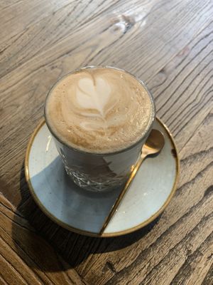 Soya latte  at White Pine - Seven Dials in London