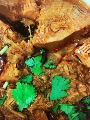 Jackfruit Kokos Masala  at Indian Restaurant Taj Palace in Zurich