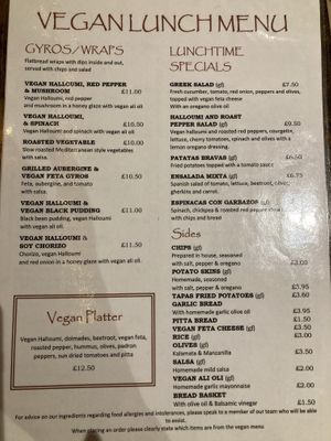 Plenty of choice  at The Old Yard Tapas Bar in Darlington