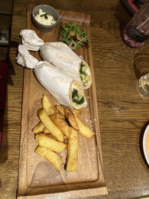 My yummy lunch at The Old Yard Tapas Bar in Darlington