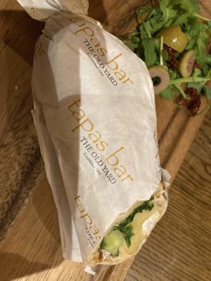 Close up at The Old Yard Tapas Bar in Darlington