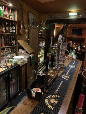 Bar area   at The Old Yard Tapas Bar in Darlington