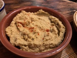 Hummus   at The Old Yard Tapas Bar in Darlington