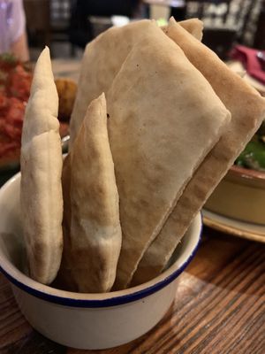Pittas   at The Old Yard Tapas Bar in Darlington
