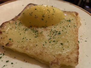 Fried VG halloumi   at The Old Yard Tapas Bar in Darlington