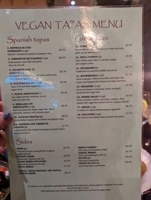  at The Old Yard Tapas Bar in Darlington