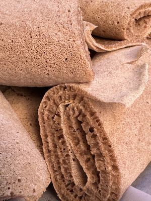   at Messob Ethiopian Restaurant in Oakland