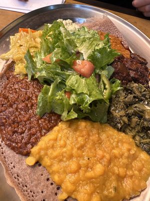   at Messob Ethiopian Restaurant in Oakland