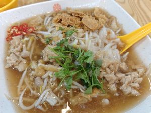 Ipoh hor fun at Uniquely Vegetarian 优素 in Central Singapore