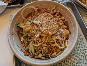 Sesame noodles. at Little Wu in Austin