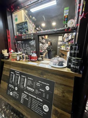 Counter at Fabrika Coffee in Sarajevo