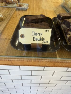 Cherry Brownie  at Milano in Victoria