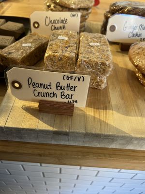 Peanut Butter Crunch Bar  at Milano in Victoria