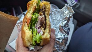  at Romeo's Vegan Burgers in Charlotte