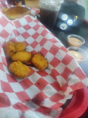 Nuggies at Romeo's Vegan Burgers in Charlotte