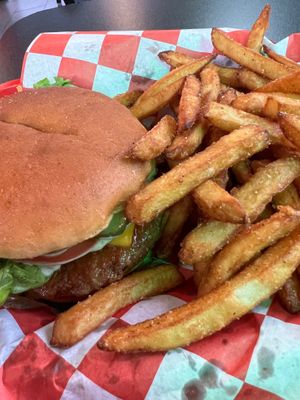  at Romeo's Vegan Burgers in Charlotte