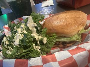   at Romeo's Vegan Burgers in Charlotte