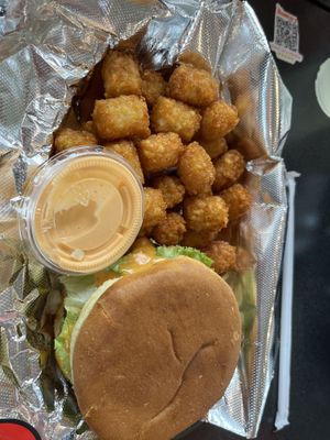   at Romeo's Vegan Burgers in Charlotte