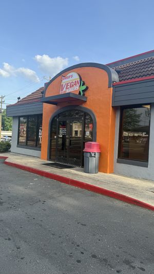   at Romeo's Vegan Burgers in Charlotte