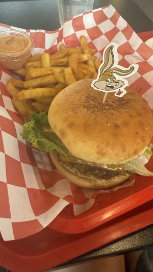   at Romeo's Vegan Burgers in Charlotte