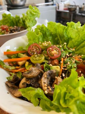 Salads. at Serendipia Encuentro in Salento