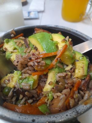 Tofu was yummy at Serendipia Encuentro in Salento