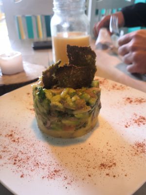 The ceviche, a must try! at Serendipia Encuentro in Salento