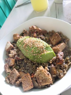 Peruvian dish at Serendipia Encuentro in Salento