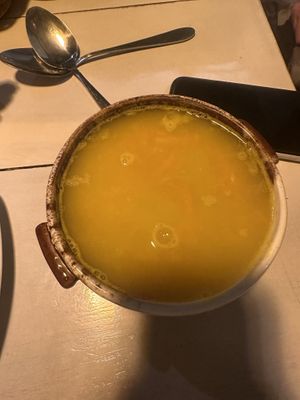 Quinoa soup 😍  at Serendipia Encuentro in Salento