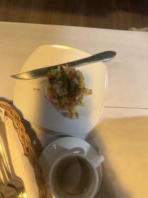 Vegan ceviche    at Serendipia Encuentro in Salento