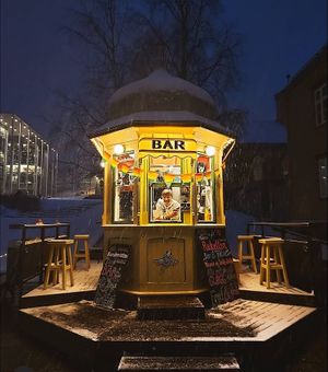 Hello!   at Raketten Bar & Pølse in Tromsoe