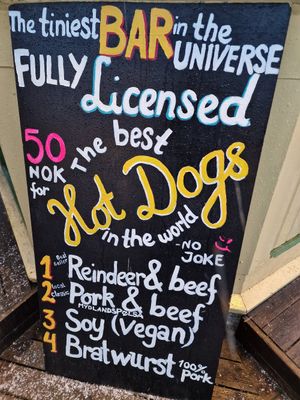 #Veganuary at Raketten Bar & Pølse in Tromsoe