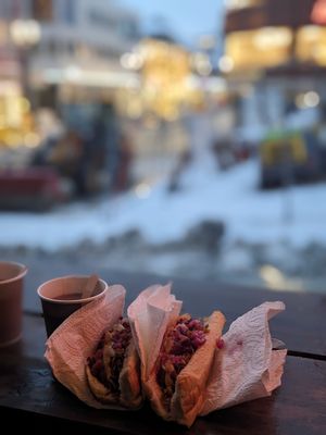 Yum at Raketten Bar & Pølse in Tromsoe