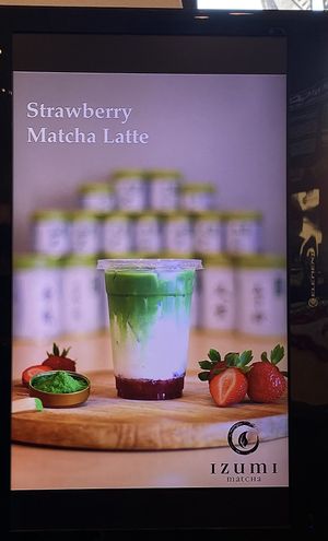  ..  at Izumi Matcha in San Jose