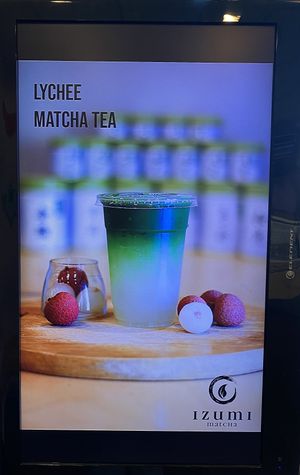 ...  at Izumi Matcha in San Jose