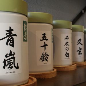 They sell matcha powder in store which is high quality, gluten free, and vegan. The only ingredient is green tea leaves and there is a good selection of sizes and quality grades.  at Izumi Matcha in San Jose