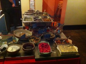 There's so much food it's hard to stop eating! at Kao's in Malmo