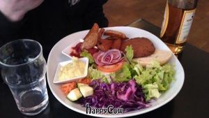 Vegan Burger at Kao's in Malmo