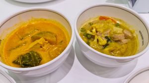 Curry dishes.  at Talalaks  in Bangkok