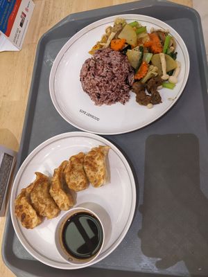 Gyozas were excellent! at Talalaks  in Bangkok