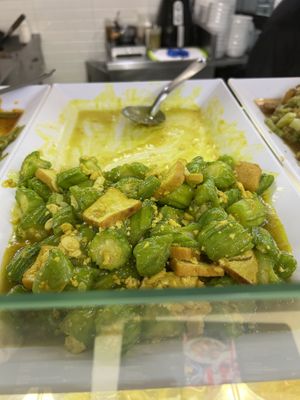 Sponge gourd Stir-fry  at Talalaks  in Bangkok