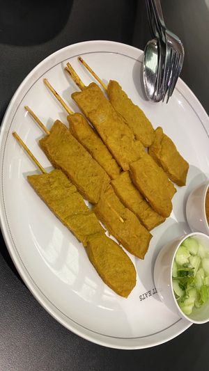 Satay  at Talalaks  in Bangkok