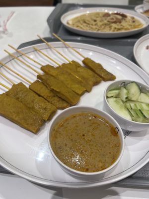 Soy Satay Skewers (4/5)  at Talalaks  in Bangkok