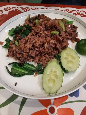 Fried rice at Talalaks  in Bangkok