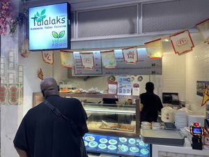 Vegan food at food court in Siam Paragon   at Talalaks  in Bangkok